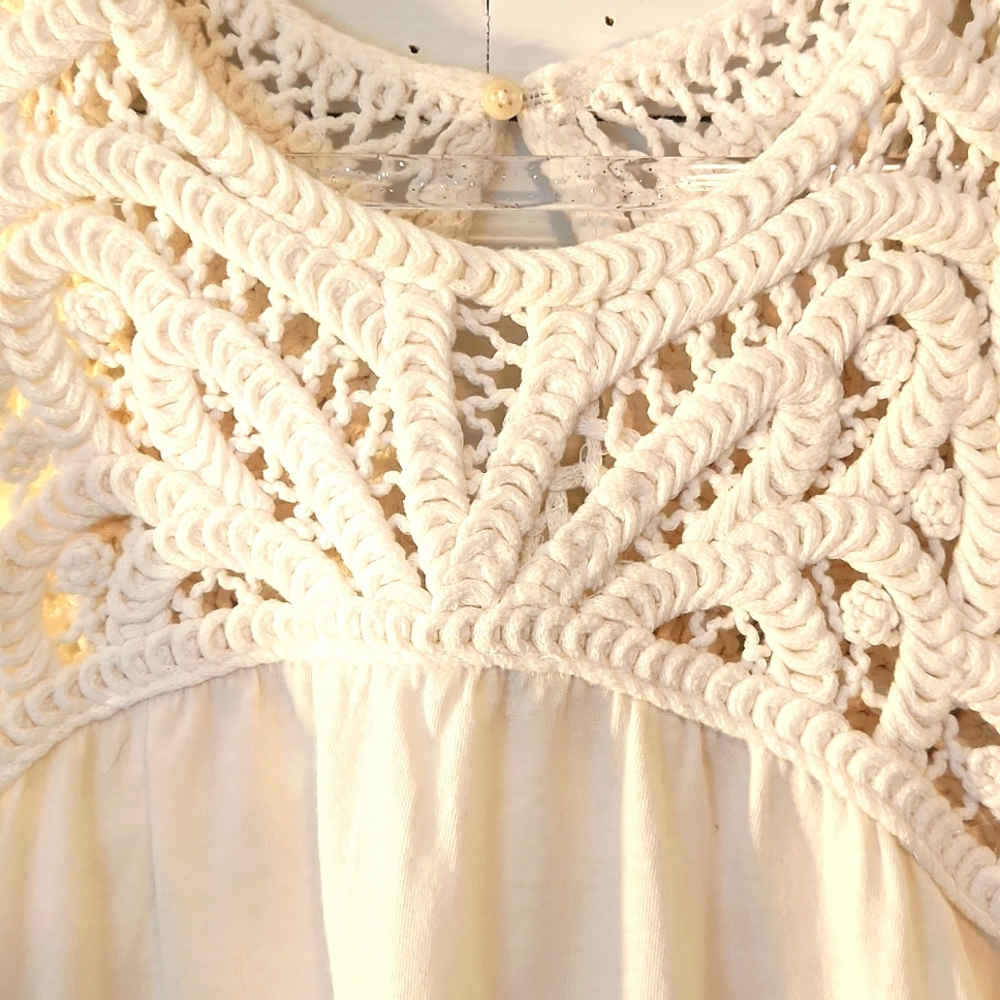 Loft Boho Crochet like Tank - Picture 4 of 7